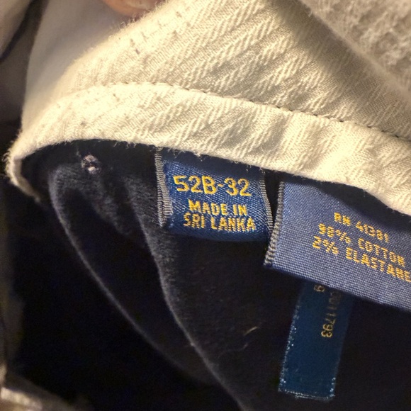 Men's polo Blue Pants 52x32 - Picture 1 of 5